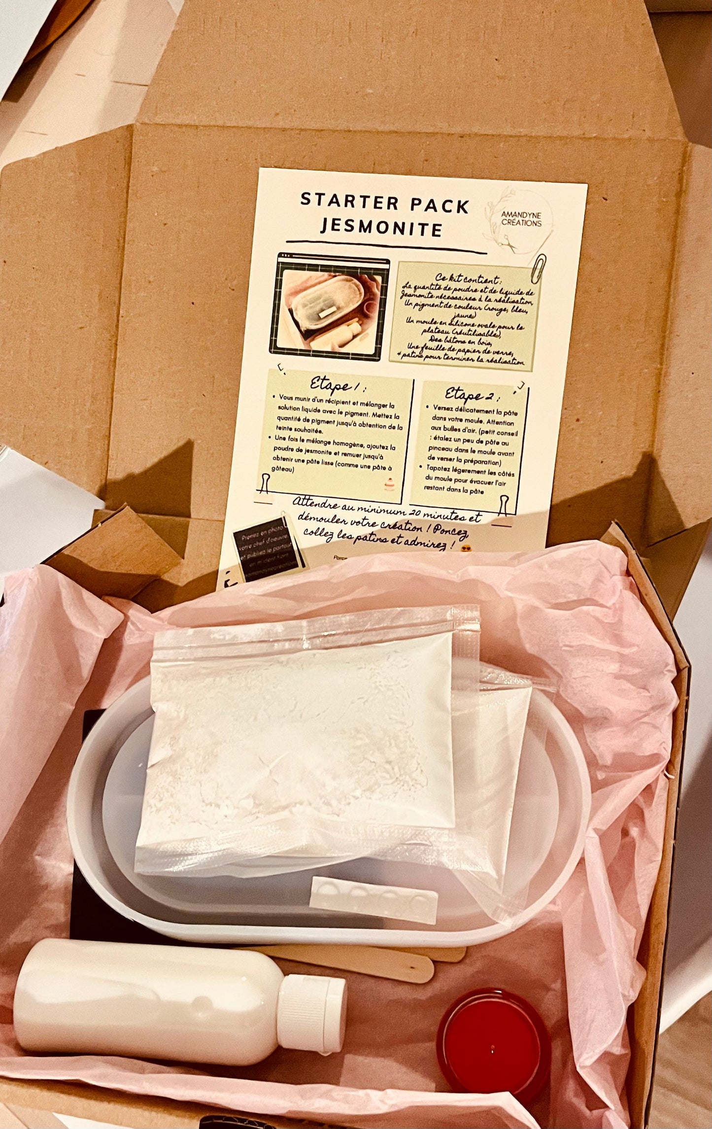 Jesmonite beginner kit